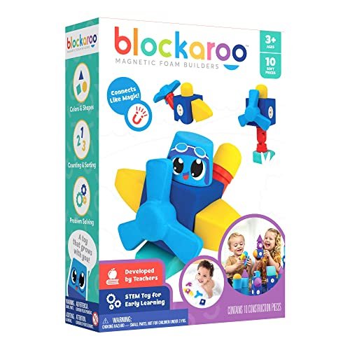 Blockaroo Magnetic Foam Building Blocks